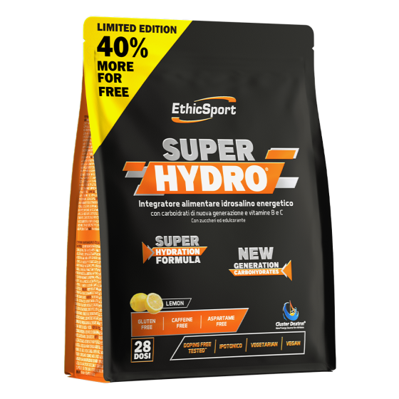 Ethic Sport SUPERHYDRO Integratore Idrosalino Energetico 700g Limited Edition